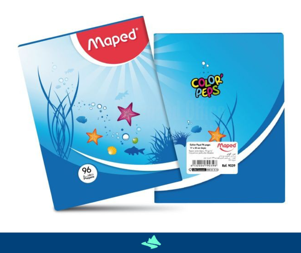 Cahiers Scolaires Maped 96p – A5